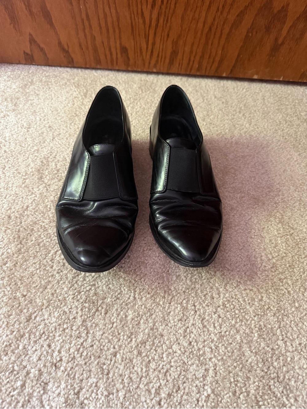 Wittner Black Slip-On Loafers